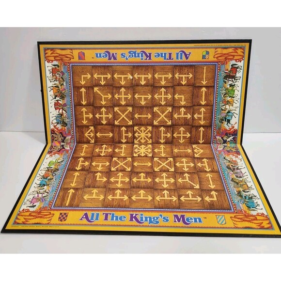 VINTAGE All the King's Men COMPLETE Parker Brothers 1979 Strategy Friends Family - Picture 13 of 14